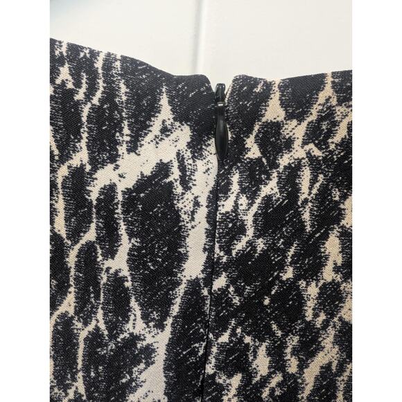 Dressbarn Y2K Snakeprint Sleeveless Sheath Dress Cocktail Party Work Size 4 - Picture 6 of 10